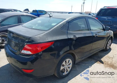 2016 Hyundai Accent Se из США, поврежденный, VIN KMHCT4AE4GU165103